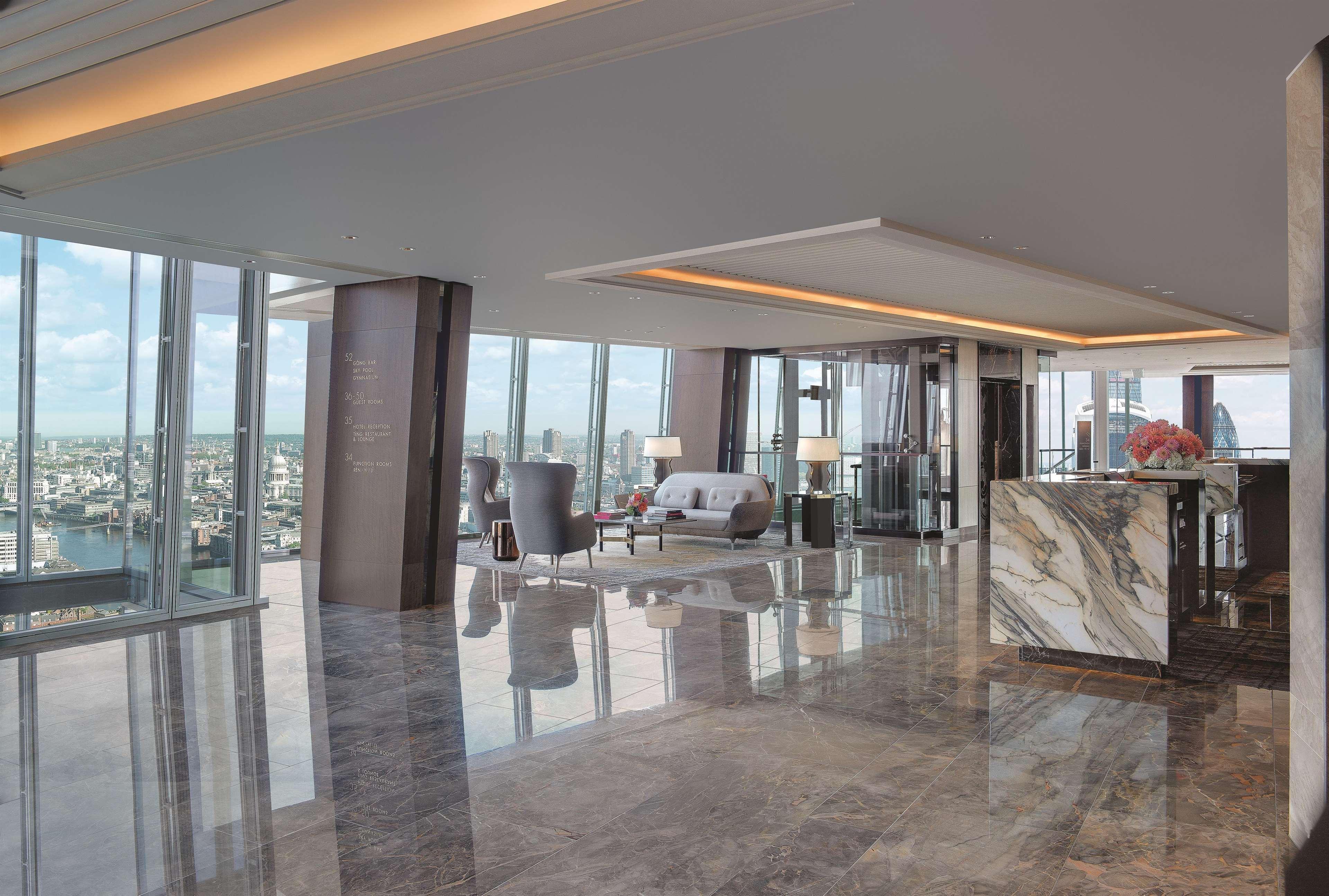 Shangri-La The Shard, Londra Esterno foto The lobby